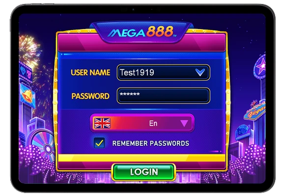 Cara masuk Test ID MEGA888